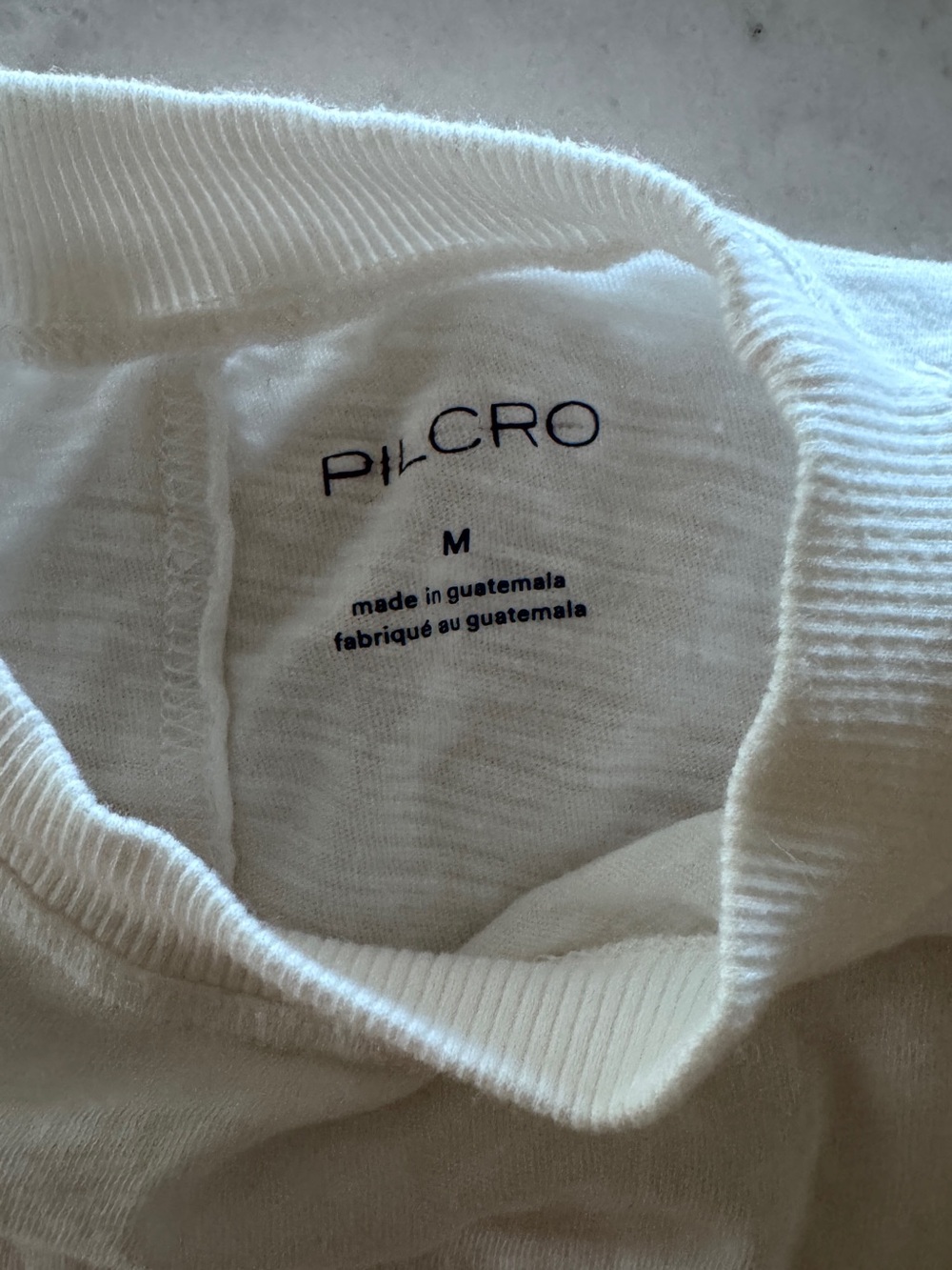Pilcro White Sleeveless Mock Neck Cotton Tank Top Size M - Picture 10 of 10